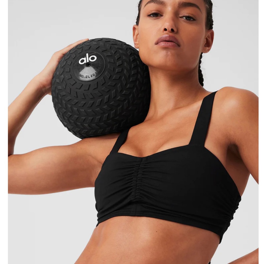 Alo Yoga Cinch Bra Black